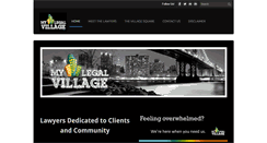 Desktop Screenshot of mylegalvillage.com